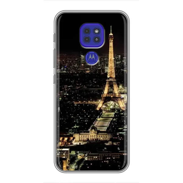 Чехол с принтом «Ночной Париж» для Motorola MOTO G9 Play Чехол с принтом «Ночной Париж» для Motorola MOTO G9 Play