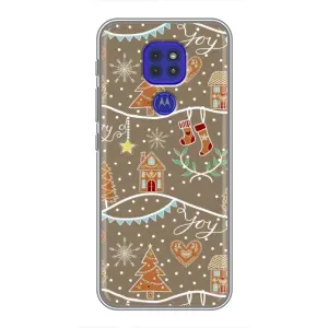 Чехол с принтом «Новогодние пряники» для Motorola MOTO G9 Play