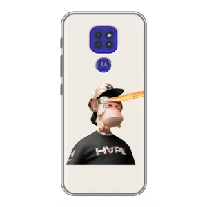Чохли з Мавпами NFT для Motorola MOTO G9 Play (AlphaPrint) (мавпа NFT в окулярах)