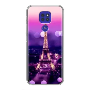 Чехол Эйфелева Башня для Motorola MOTO G9 Play - (AlphaPrint)