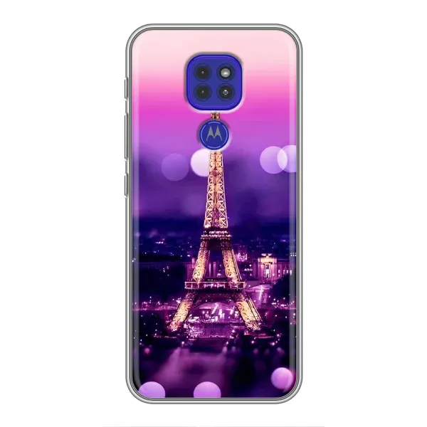 Чехол с принтом «Париж Башня» для Motorola MOTO G9 Play Чехол с принтом «Париж Башня» для Motorola MOTO G9 Play