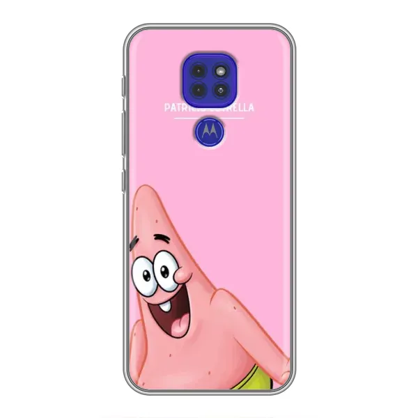 Чехол с принтом «Персонаж Патрик» для Motorola MOTO G9 Play