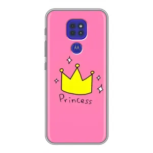 Чохол з принтом «Princess» для Motorola MOTO G9 Play