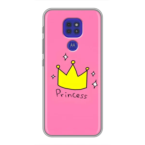 Чохол з принтом «Princess» для Motorola MOTO G9 Play