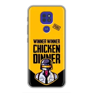 Чехол PUBG для Мото G9 Плей (AlphaPrint) (Pubg шлем)