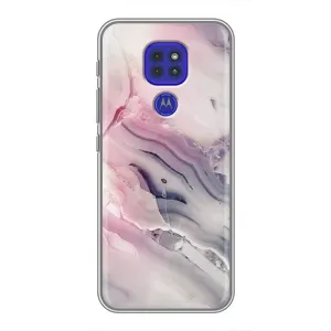 Мраморний чехол на Motorola MOTO G9 Play (VPrint) (Пурпурний Мрамор)