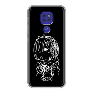 Чехол с принтом «Re: Zero» для Motorola MOTO G9 Play