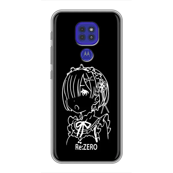 Чехол с принтом «Re: Zero» для Motorola MOTO G9 Play Чехол с принтом «Re: Zero» для Motorola MOTO G9 Play