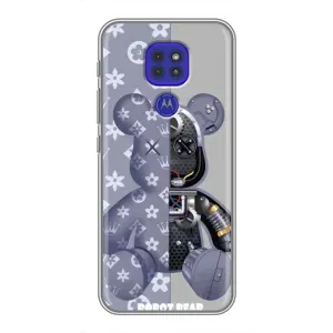 Круті Чохли Луі Віттон для Motorola MOTO G9 Play (AlphaPrint) (Робот Медведик)