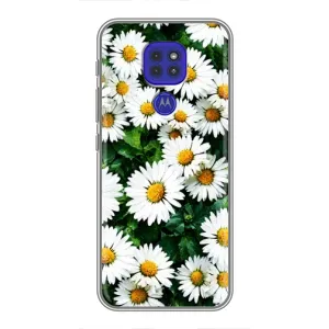 Чохол з принтом «Ромашки» для Motorola MOTO G9 Play