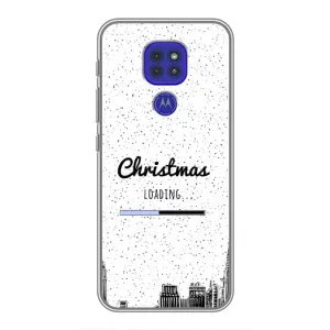 Чехол с принтом «Рождество загружается» для Motorola MOTO G9 Play