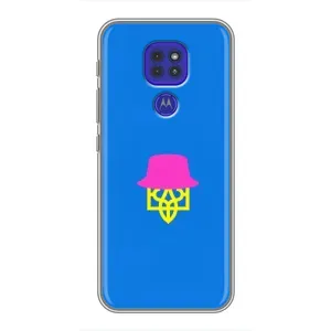 Чохли для Motorola MOTO G9 Play Укр. Символіка (AlphaPrint) (Шапка на гербу)
