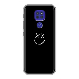 Чехол с принтом «Смайл» для Motorola MOTO G9 Play