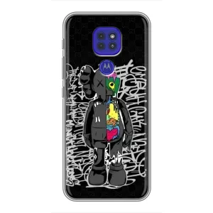 Чохол з принтом «Стиль Bearbrick» для Motorola MOTO G9 Play