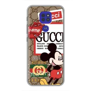 Чохол Disney Mouse Motorola MOTO G9 Play (PREMIUMPrint) (Стильний Міккі)