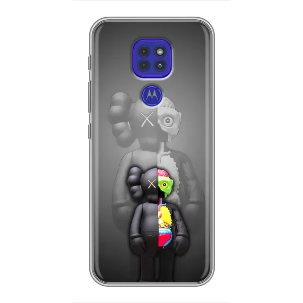 Чохол з принтом «Тіло Bearbrick» для Motorola MOTO G9 Play