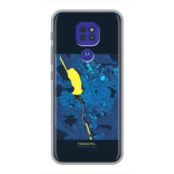 Чехол с принтом «Тернополь» для Motorola MOTO G9 Play
