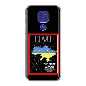 Чехол с принтом «TIME Ukraine» для Motorola MOTO G9 Play
