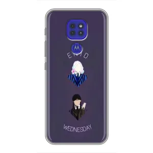 Чохли Венсдей на Motorola MOTO G9 Play Уенсдей (AlphaPrint) (Венздей і подруга)