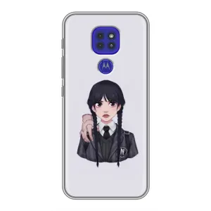 Чохли Венсдей на Motorola MOTO G9 Play Уенсдей (AlphaPrint) (Венздей і Річ)