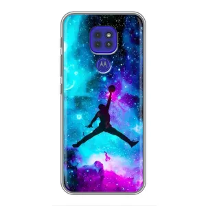 Чохли для Motorola MOTO G9 Play - з картинкою JORDAN (AlphaPrint) (Яскравий Джордан)