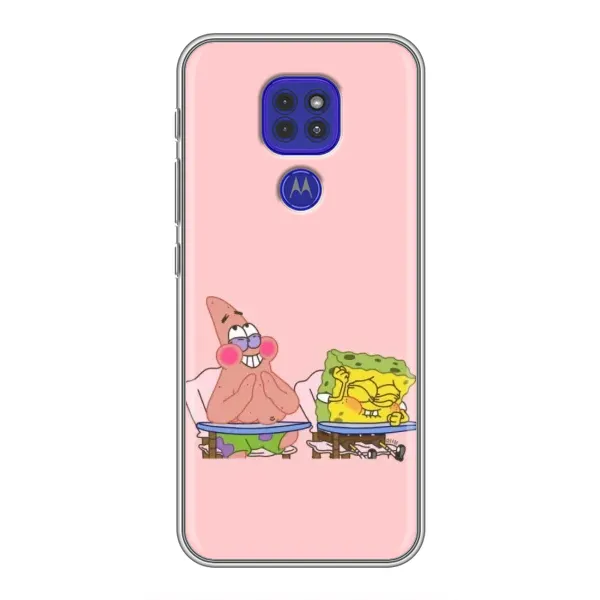 Чехол с принтом «За партой» для Motorola MOTO G9 Play