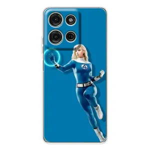 Чехол с принтом Фантастическая четверка для Motorola Moto G96 5G (Сью Сторм полет)