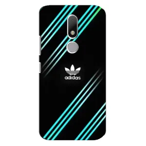 Чохли Адидас для Motorola Moto M (AlphaPrint) (Адідас з полосами)