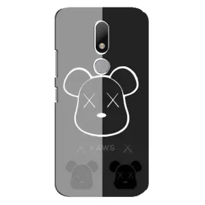 Чохли для Motorola Moto M - Bearbrick Louis Vuitton (PREMIUMPrint) (БеарБрік очі)