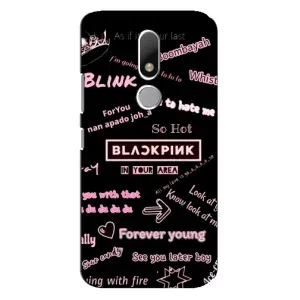 Чохол з музикальним гуртом для Motorola Moto M (BLACKPINK)