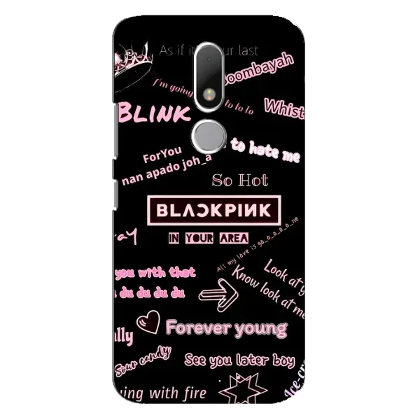 Чехол с принтом «BLACKPINK» для Motorola Moto M Чехол с принтом «BLACKPINK» для Motorola Moto M