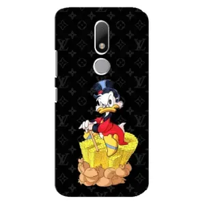 Чехли для Motorola Moto M - Скрудж МакДак Louis Vuitton (PREMIUMPrint) (Богатство Макдака)