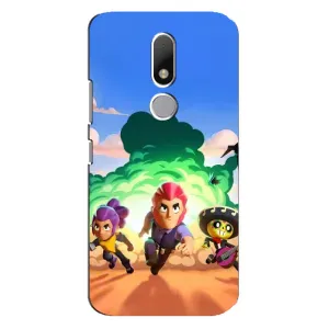 Чехол для Motorola Moto M Бравл Старс (VPrint) (Бравел Старс)