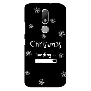 Різдвяні, Святкові Чохли для Моторола Мото М (Christmas loading)