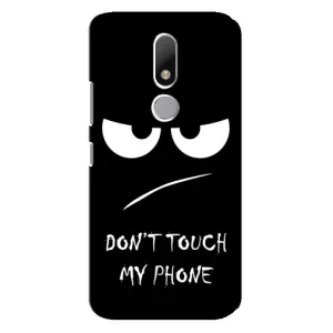 Чехол с принтом «Dont Touch» для Motorola Moto M