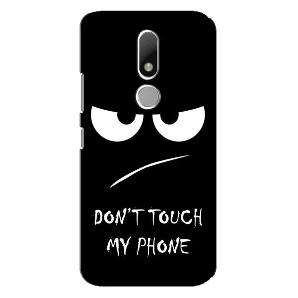 Чехол с принтом «Dont Touch» для Motorola Moto M Чехол с принтом «Dont Touch» для Motorola Moto M