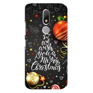 Різдвяні Чохли для Motorola Moto M (VPrint) (Ялинка)