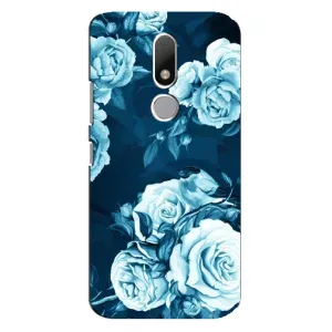 Чехлы (ART) Цветы на Motorola Moto M (VPrint) (Блактині бутони)
