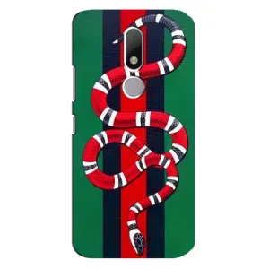 Чохли  GUCCI для Моторола Мото М (AlphaPrint) (Gucci змія)