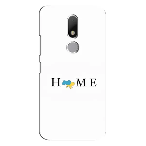 Чохол з принтом «Home» для Motorola Moto M