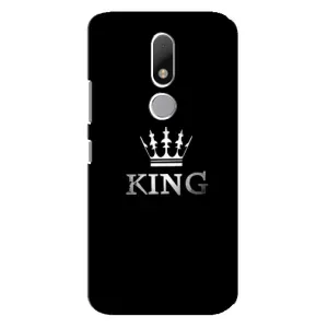 Чохол з Короною Моторола Мото М - (AlphaPrint) (KING)