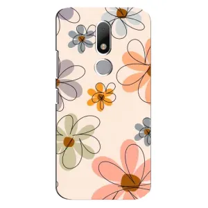 Чохол з принтом «Кольорові квіти» для Motorola Moto M