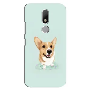 Чохли з собаками для Motorola Moto M (VPrint) (Коргі)