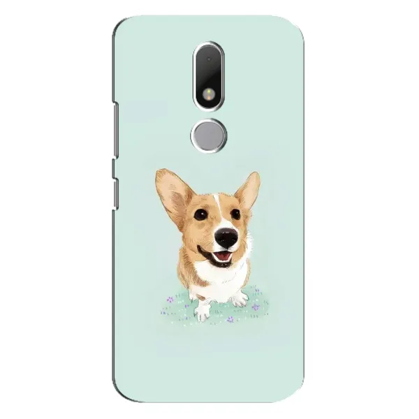 Чохол з принтом «Коргі» для Motorola Moto M
