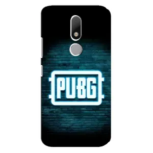 Чеjхол PUBG для Моторола Мото М (AlphaPrint) (Лого PUBG)