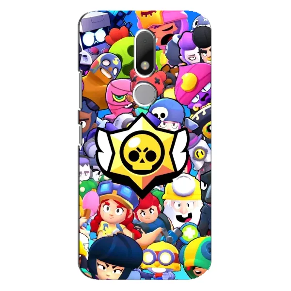 Чохол з принтом «Лого Brawl Stars» для Motorola Moto M