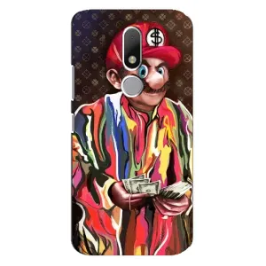 Бренднові Чохли для Motorola Moto M - (PREMIUMPrint) (Mario LV)