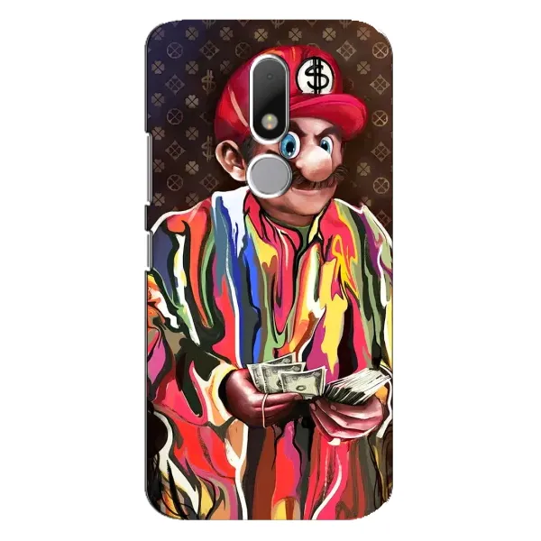 Чехол с принтом «Mario LV» для Motorola Moto M