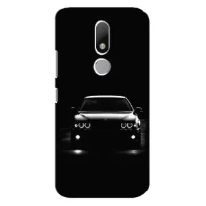 Чохол для Моторола Мото М - з принтом БМВ (AlphaPrint) (Машина BMW)