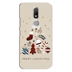 Різдвяні Чохли для Motorola Moto M (VPrint) (Merry Christmas)
